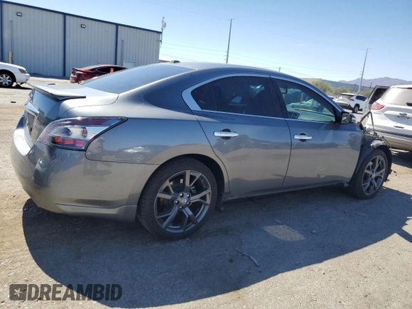 2014 Nissan Maxima S with VIN 1N4AA5AP2EC492648, listed as a Copart auction lot 60300065 with 95,131 mi miles and Salvage title. Bid and sale history available at DreamBid. Image 3.