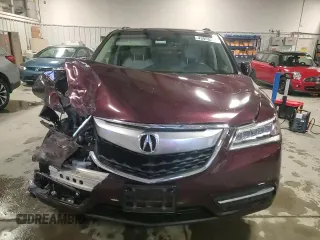 2016 Acura MDX w/Tech/Entertainment with VIN 5FRYD4H68GB007716, listed as a Copart auction lot 43968245 with 0 mi miles and Salvage Title. Bid and sale history available at carsss.com. Image 12.