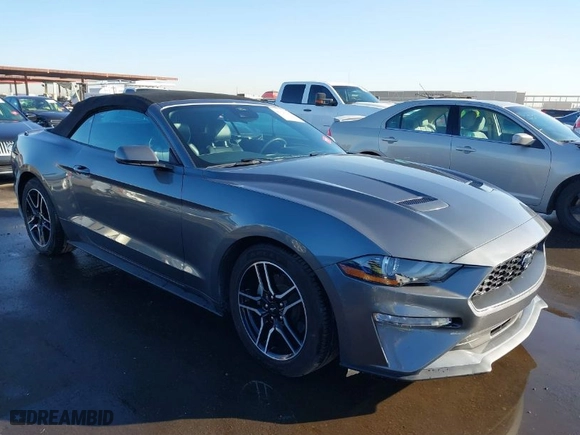 2023 Ford Mustang EcoBoost with VIN 1FATP8UH7P5111378, listed as a IAAI auction lot 41323947 with NaN miles. Bid and sale history available at carsss.com. Image 1.