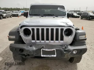 2022 Jeep Wrangler 80th Anniversary with VIN 1C4HJXAG8NW181325, listed as a Copart auction lot 49855655 with 27,763 mi miles and Salvage Title. Bid and sale history available at DreamBid. Image 5.