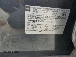 2015 Cadillac SRX Luxury Collection z VIN 3GYFNBE31FS598363, wystawiony jako Copart lot #55766975 z przebiegiem 62 103 mil mil oraz Szkody całkowita. Historia ofert i sprzedaży dostępna na DreamBid. Obrazek 13.