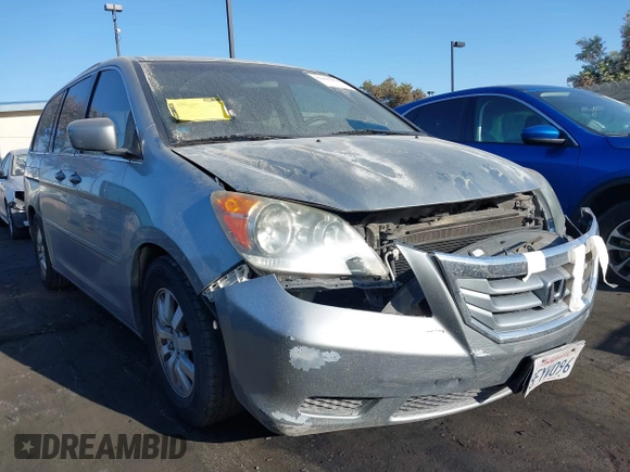 2010 Honda Odyssey EX with VIN 5FNRL3H41AB016671, listed as a IAAI auction lot 42465200 with 167,214 mi miles and . Bid and sale history available at DreamBid. Image 6.