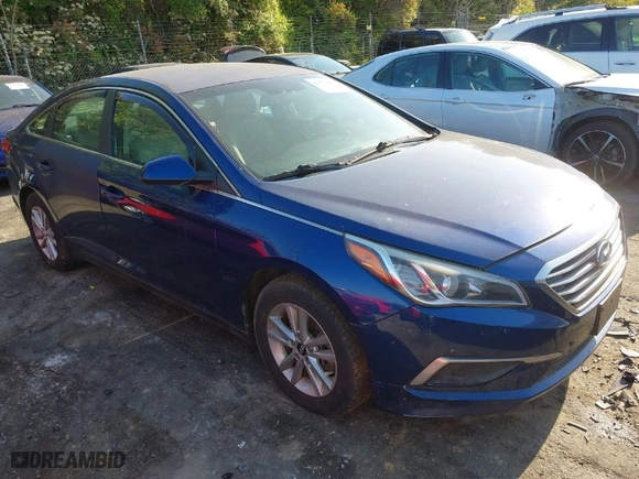 2016 Hyundai Sonata 2.4L SE with VIN 5NPE24AFXGH319509, listed as a IAAI auction lot 42073445 with 141,378 mi miles. Bid and sale history available at carsss.com. Image 1.