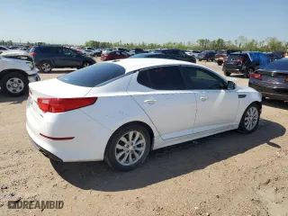 2014 Kia Optima EX with VIN 5XXGN4A79EG267436, listed as a Copart auction lot 49629855 with 206,276 mi miles and Salvage Title. Bid and sale history available at carsss.com. Image 3.