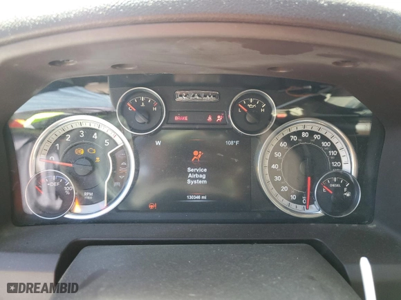 2015 Ram 1500 Big Horn with VIN 1C6RR7LM0FS748580, listed as a Copart auction lot 49411585 with 130,346 mi miles and Clean Title. Bid and sale history available at carsss.com. Image 9.