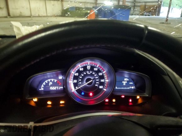 2014 Mazda 3 i Grand Touring with VIN JM1BM1M78E1189878, listed as a Copart auction lot 71418094 with 150,271 mi miles and Salvage Title. Bid and sale history available at DreamBid. Image 9.