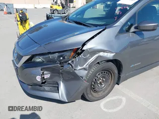2018 Nissan LEAF S with VIN 1N4AZ1CP5JC315827, listed as a IAAI auction lot 41993989 with 41,504 mi miles and . Bid and sale history available at DreamBid. Image 6.