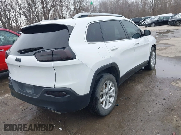 2018 Jeep Cherokee Latitude Plus with VIN 1C4PJMLX5JD581775, listed as a IAAI auction lot 41684428 with 151,225 mi miles and . Bid and sale history available at carsss.com. Image 4.