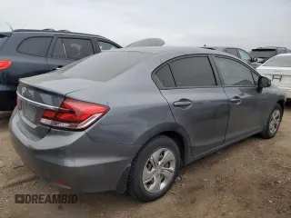 2013 Honda Civic LX z VIN 19XFB2F53DE026270, wystawiony jako Copart lot #83473384 z przebiegiem 119 834 mil mil oraz Szkoda całkowita • Salvage title. Historia ofert i sprzedaży dostępna na DreamBid. Obrazek 3.