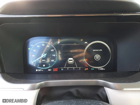 2024 Kia Sorento Plug-In Hybrid SX Prestige with VIN KNDRMDLH6R5236429, listed as a Copart auction lot 43312095 with 11,390 mi miles and Salvage Title. Bid and sale history available at carsss.com. Image 9.