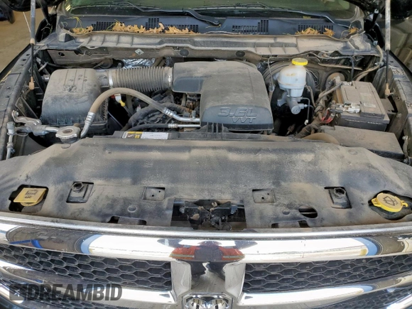 2021 Ram 1500 Tradesman with VIN 1C6RR6FG8MS508223, listed as a Copart auction lot 56572805 with 46,777 mi miles and Salvage title. Bid and sale history available at DreamBid. Image 11.