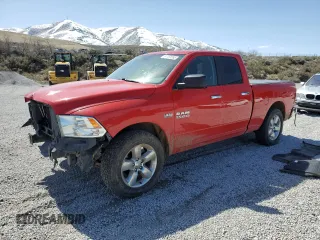 2016 Ram 1500 Big Horn with VIN 1C6RR7GT8GS258004, listed as a Copart auction lot 51707655 with 119,886 mi miles and Salvage title. Bid and sale history available at DreamBid. Image 1.