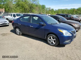 2019 Nissan Versa Sedan SV with VIN 3N1CN7AP8KL845741, listed as a Copart auction lot 53637475 with 116,782 mi miles and Salvage Title. Bid and sale history available at carsss.com. Image 4.
