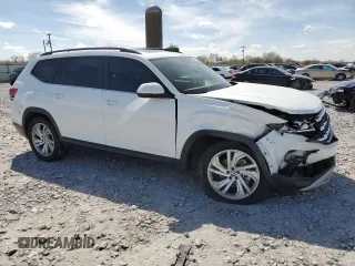 2021 Volkswagen Atlas SE with VIN 1V2JR2CA8MC561267, listed as a Copart auction lot 49946295 with 57,876 mi miles and Salvage title. Bid and sale history available at DreamBid. Image 4.