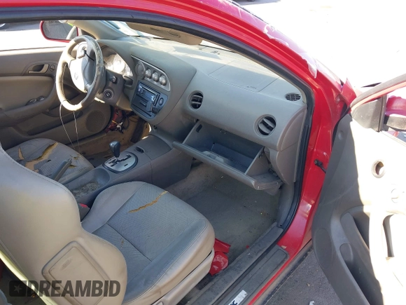 2004 Acura RSX with VIN JH4DC54874S009048, listed as a IAAI auction lot 40386772 with 202,707 mi miles. Bid and sale history available at carsss.com. Image 5.