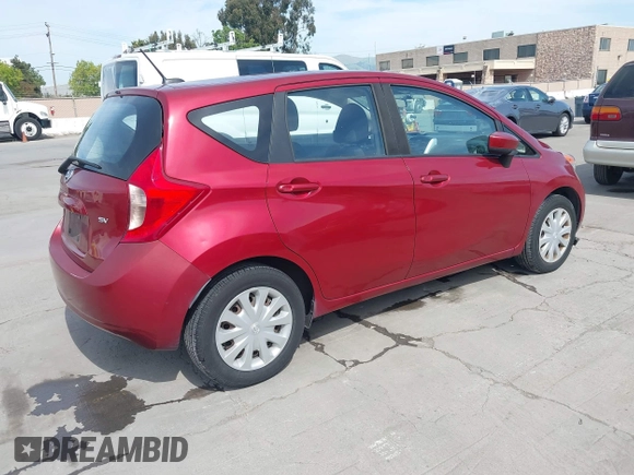 2016 Nissan Note SV with VIN 3N1CE2CP1GL404296, listed as a IAAI auction lot 42088818 with 115,411 mi miles and . Bid and sale history available at DreamBid. Image 4.