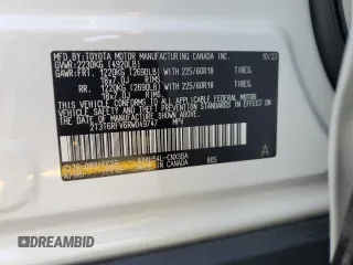 2024 Toyota RAV4 Hybrid SE z VIN 2T3T6RFV6RW049747, wystawiony jako Copart lot #58441525 z przebiegiem 10 458 mil mil oraz Szkoda całkowita • Salvage title. Historia ofert i sprzedaży dostępna na DreamBid. Obrazek 13.