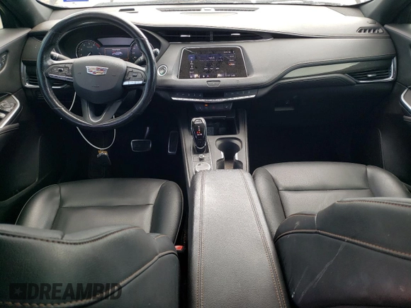 2020 Cadillac XT4 FWD Sport with VIN 1GYFZER43LF149811, listed as a Copart auction lot 53369375 with 110,492 mi miles and Salvage title. Bid and sale history available at DreamBid. Image 8.