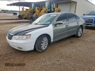 2008 Hyundai Azera Limited with VIN KMHFC46F78A251572, listed as a Copart auction lot 59020125 with 195,703 mi miles and Clean title. Bid and sale history available at DreamBid. Image 1.
