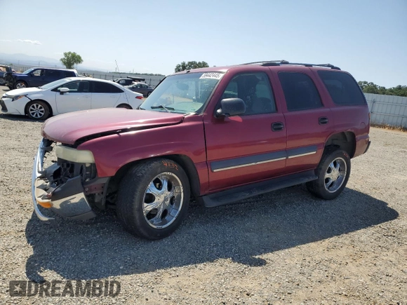2004 Chevrolet Tahoe LS with VIN 1GNEC13VX4R123064, listed as a Copart auction lot 59442445 with 384,621 mi miles and Salvage title. Bid and sale history available at DreamBid. Image 1.