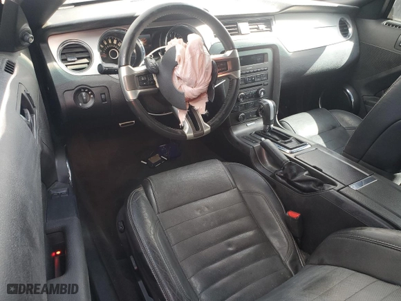 2014 Ford Mustang V6 with VIN 1ZVBP8AM6E5330818, listed as a Copart auction lot 51164805 with 157,476 mi miles and Salvage Title. Bid and sale history available at carsss.com. Image 8.