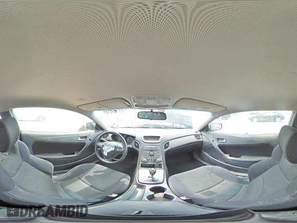 2011 Hyundai Genesis Coupe with VIN KMHHT6KDXBU064275, listed as a Copart auction lot 55159245 with 134,781 mi miles and Salvage title. Bid and sale history available at DreamBid. Image 14.