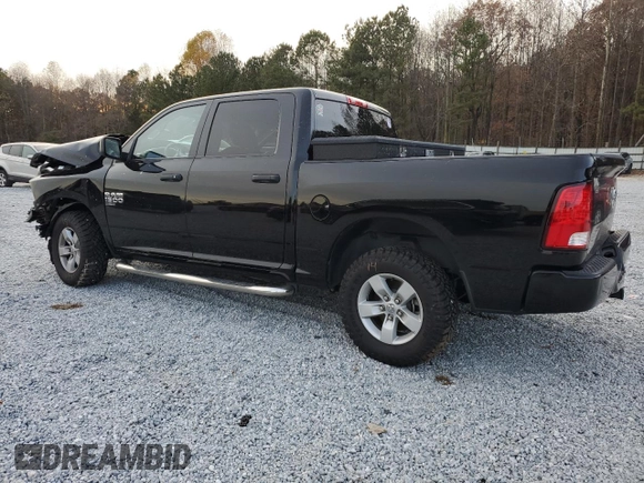 2020 Ram 1500 Classic Tradesman with VIN 3C6RR6KG6LG224519, listed as a Copart auction lot 82691214 with 52,191 mi miles and Salvage Title. Bid and sale history available at carsss.com. Image 2.