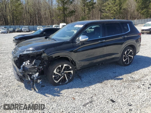 2022 Mitsubishi Outlander ES z VIN JA4J3TA81NZ066135, wystawiony jako Copart lot #50759715 z przebiegiem 64 627 mil mil oraz Szkoda całkowita • Salvage title. Historia ofert i sprzedaży dostępna na DreamBid. Obrazek 1.