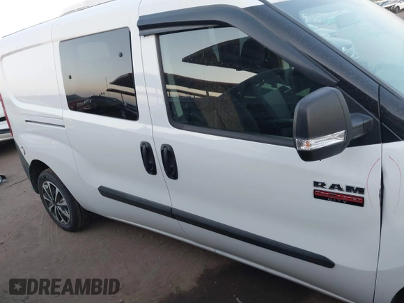 2021 Ram ProMaster City Cargo Tradesman with VIN ZFBHRFABXM6T84886, listed as a IAAI auction lot 41980016 with 45,279 mi miles and . Bid and sale history available at DreamBid. Image 13.