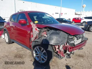 2012 Nissan Juke SL with VIN JN8AF5MR5CT101826, listed as a IAAI auction lot 41053272 with 24,525 mi miles. Bid and sale history available at carsss.com. Image 1.