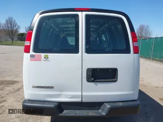 2019 Chevrolet Express Cargo Van with VIN 1GCWGAFG7K1196113, listed as a IAAI auction lot 41961791 with 80,015 mi miles. Bid and sale history available at carsss.com. Image 17.