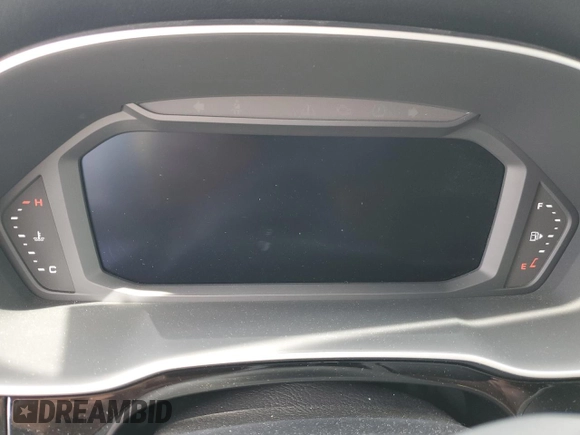 2020 Audi Q3 S line Premium with VIN WA1DECF32L1047366, listed as a Copart auction lot 48927274 with 0 mi miles and Salvage Title. Bid and sale history available at carsss.com. Image 9.