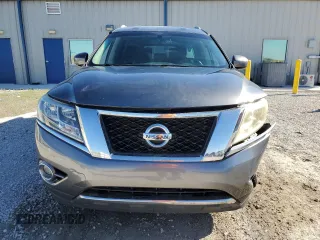 2016 Nissan Pathfinder SV with VIN 5N1AR2MNXGC618121, listed as a Copart auction lot 49556115 with 97,409 mi miles and Salvage Title. Bid and sale history available at carsss.com. Image 5.