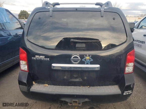 2012 Nissan Pathfinder S with VIN 5N1AR1NB9CC610228, listed as a Copart auction lot 71107974 with 105,960 mi miles and Salvage Title. Bid and sale history available at carsss.com. Image 6.