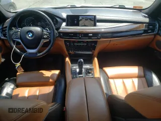 2017 BMW X6 xDrive35i with VIN 5UXKU2C31H0X46966, listed as a Copart auction lot 54452813 with 87,234 mi miles. Bid and sale history available at carsss.com. Image 8.