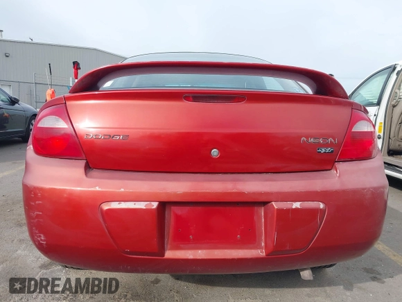 2004 Dodge Neon SXT with VIN 1B3ES56C04D504384, listed as a IAAI auction lot 41988581 with 166,602 mi miles. Bid and sale history available at carsss.com. Image 17.
