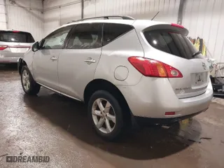2009 Nissan Murano S with VIN JN8AZ18W09W132893, listed as a IAAI auction lot 41180311 with 200,966 mi miles. Bid and sale history available at carsss.com. Image 3.