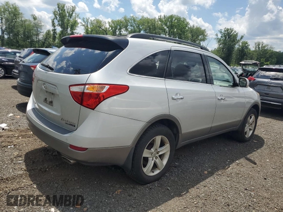 2010 Hyundai Veracruz Limited with VIN KM8NUDCC6AU115988, listed as a Copart auction lot 63323915 with Not provided miles and Salvage title. Bid and sale history available at DreamBid. Image 3.