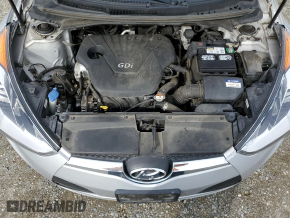 2017 Hyundai Veloster Value Edition with VIN KMHTC6AD9HU307983, listed as a Copart auction lot 49833545 with 120,537 mi miles and Salvage Title. Bid and sale history available at carsss.com. Image 11.