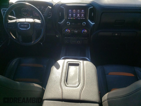2021 GMC Sierra 1500 AT4 with VIN 3GTP9EED8MG386732, listed as a Copart auction lot 83474844 with 47,778 mi miles and Salvage Title. Bid and sale history available at carsss.com. Image 8.