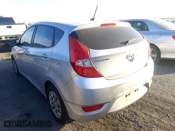 2017 Hyundai Accent SE with VIN KMHCT5AE7HU349412, listed as a Copart auction lot 63763332 with 68,929 mi miles. Bid and sale history available at carsss.com. Image 3.