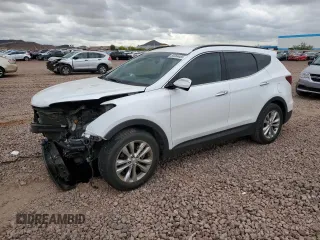 2018 Hyundai Santa Fe 2.0T z VIN 5NMZU4LA8JH101814, wystawiony jako Copart lot #55954465 z przebiegiem 55 318 mil mil oraz Szkoda całkowita • Salvage title. Historia ofert i sprzedaży dostępna na DreamBid. Obrazek 1.