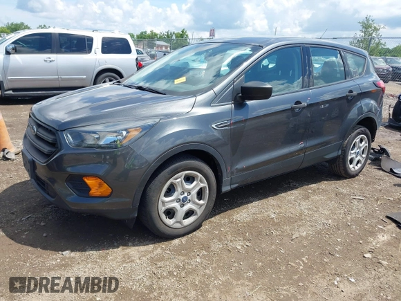 2019 Ford Escape S with VIN 1FMCU0F72KUA39671, listed as a IAAI auction lot 42452612 with 75,751 mi miles and . Bid and sale history available at DreamBid. Image 2.