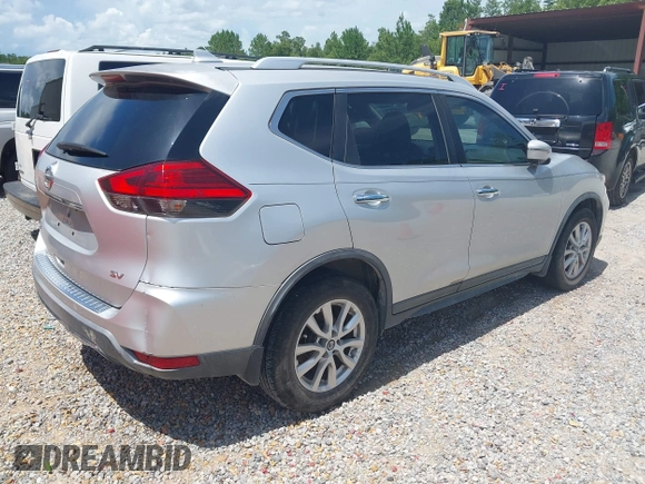 2017 Nissan Rogue SV with VIN KNMAT2MT7HP554571, listed as a IAAI auction lot 42543238 with 71,292 mi miles and . Bid and sale history available at DreamBid. Image 4.
