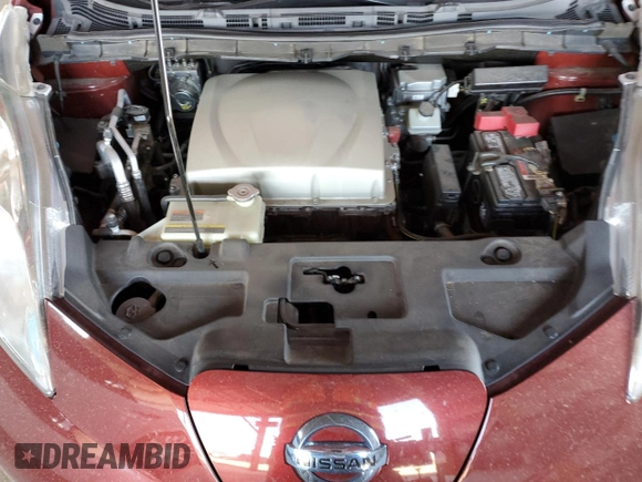 2016 Nissan LEAF S with VIN 1N4BZ0CP1GC311538, listed as a Copart auction lot 52048165 with 75,060 mi miles and Salvage Title. Bid and sale history available at carsss.com. Image 11.