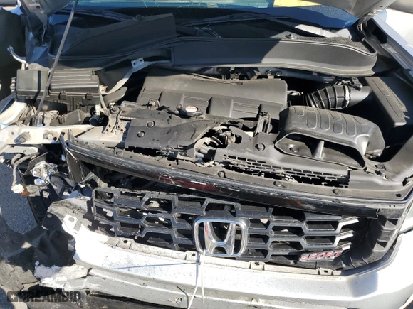 2013 Honda Ridgeline Sport with VIN 5FPYK1F71DB011482, listed as a Copart auction lot 42923385 with 130,382 mi miles and Salvage Title. Bid and sale history available at carsss.com. Image 12.