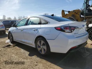 2016 Hyundai Sonata Hybrid Limited with VIN KMHE34L19GA033751, listed as a Copart auction lot 40078634 with 78,247 mi miles. Bid and sale history available at carsss.com. Image 2.