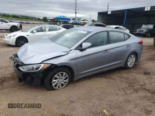 2017 Hyundai Elantra SE with VIN 5NPD74LF6HH115494, listed as a Copart auction lot 59401795 with 157,547 mi miles and Salvage title. Bid and sale history available at DreamBid. Image 1.