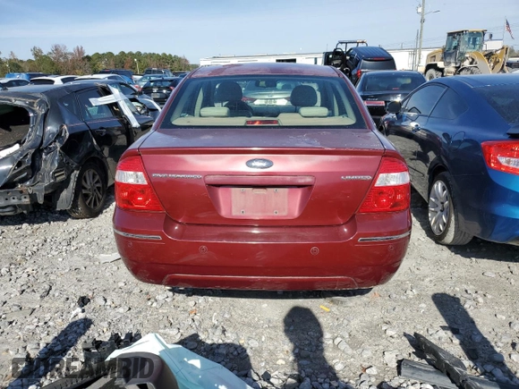 2006 Ford Five Hundred Limited with VIN 1FAHP25196G149086, listed as a Copart auction lot 82880744 with 82,805 mi miles and Salvage Title. Bid and sale history available at carsss.com. Image 6.
