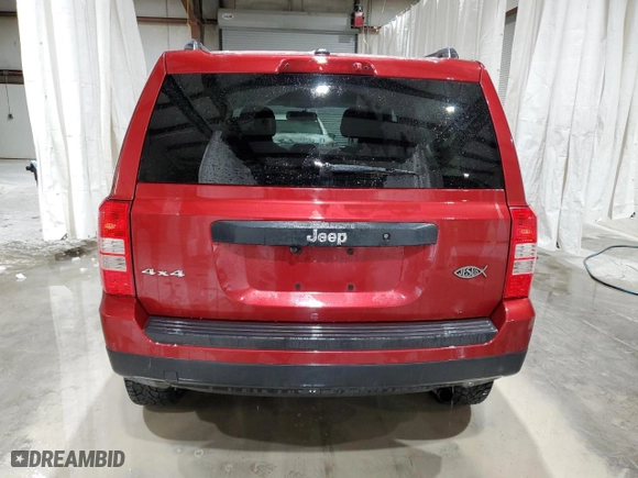 2014 Jeep Patriot Sport with VIN 1C4NJRBB5ED884085, listed as a Copart auction lot 53129425 with 185,700 mi miles and Salvage Title. Bid and sale history available at carsss.com. Image 6.